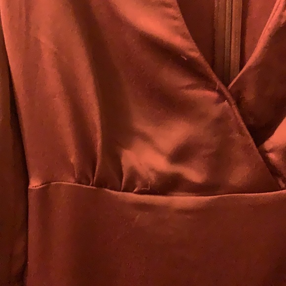 Zara purple ruffle bottom dress - Picture 4 of 9